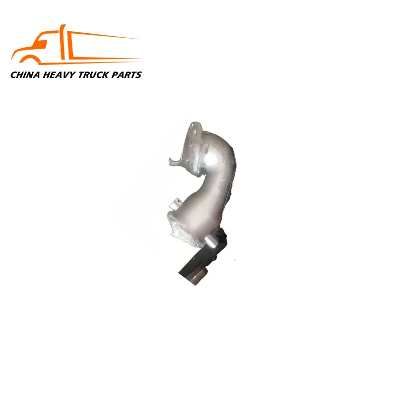 202V15201-6227 Exhaust Curved Pipe-With Butterfly Brake Valve