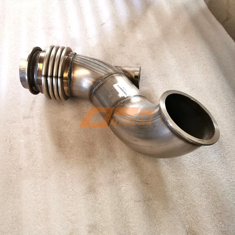 712W15204-0113 Exhaust Pipe_ With Urea Nozzle Seat