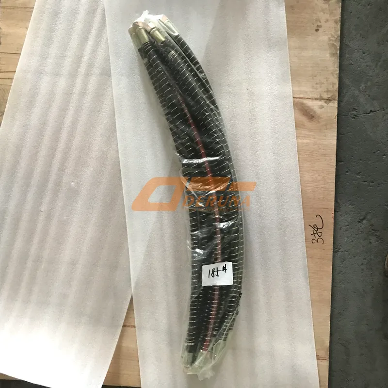 WG17017360450-1 Brake Chamber Hose In Metal 800Mm (Front) Wg17017360450-1
