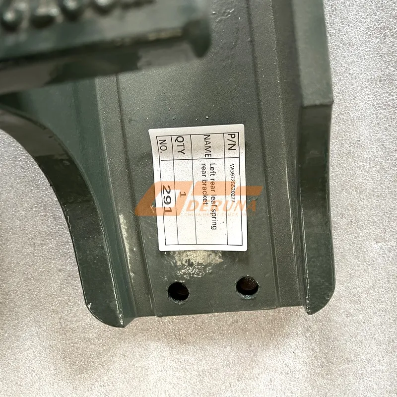 WG9725520277 Left Rear Leaf Spring Rear Bracket