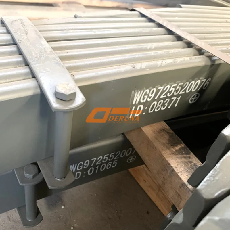WG9725520789 Rear Leaf Spring Assembly (Material For Modification Of The Main Leaf)