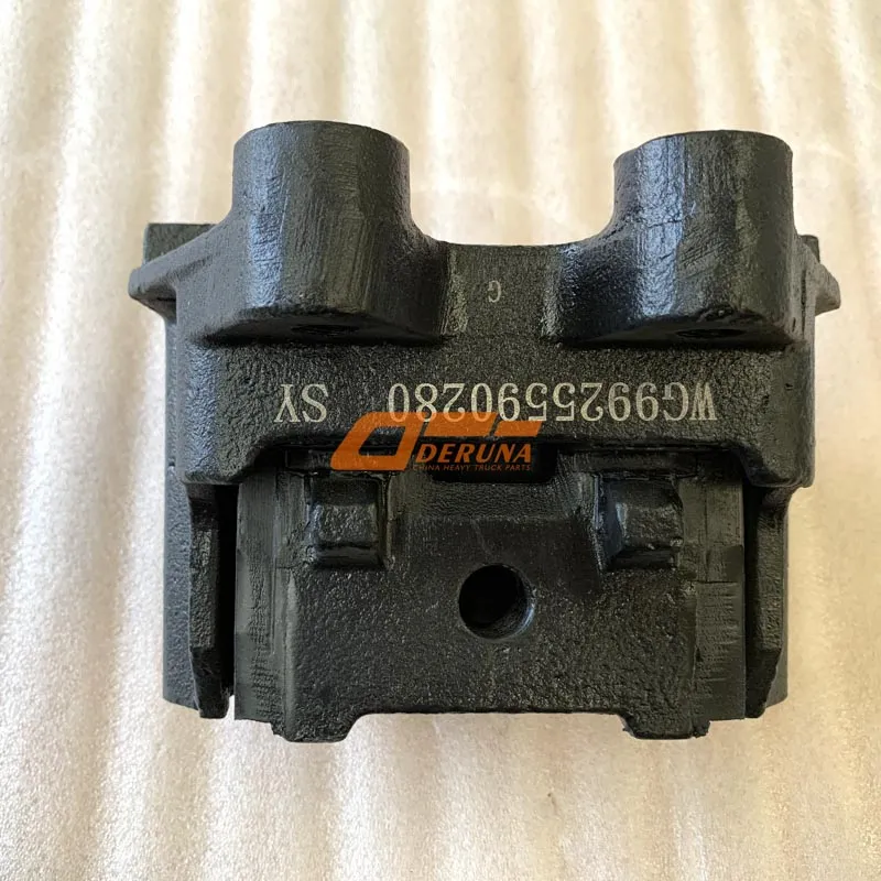 WG9925590280 Front Rubber Support Assembly
