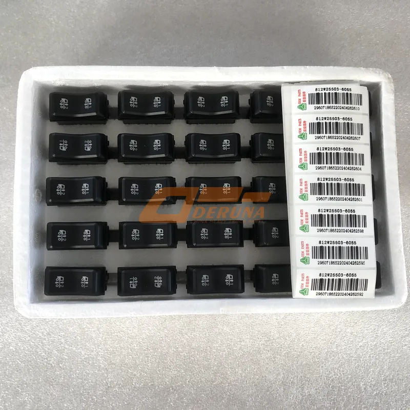 812W25503-6055 Three Height Selector Switch