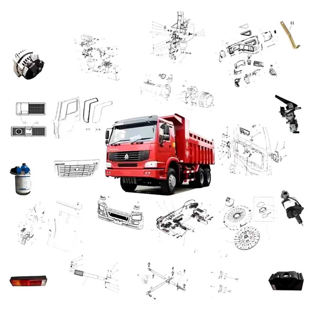Howo Sinotruk Parts Catalog