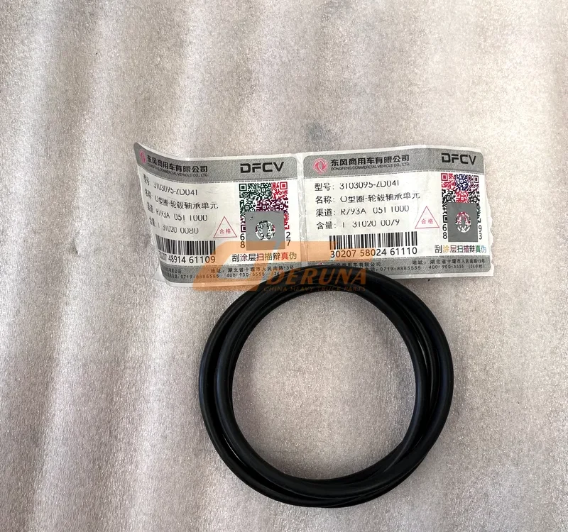 3103095-ZD04T O-Ring-Wheel Hub Bearing Unit- 100% Genuine Factory Price