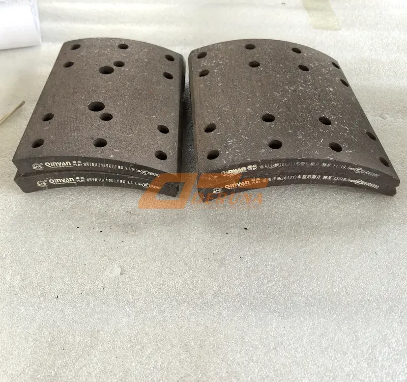 3502406-A6E/A3502407-A6E/A Rear Brake Lining (12+16 Holes) 3250,3310 (2016- )Faw J6