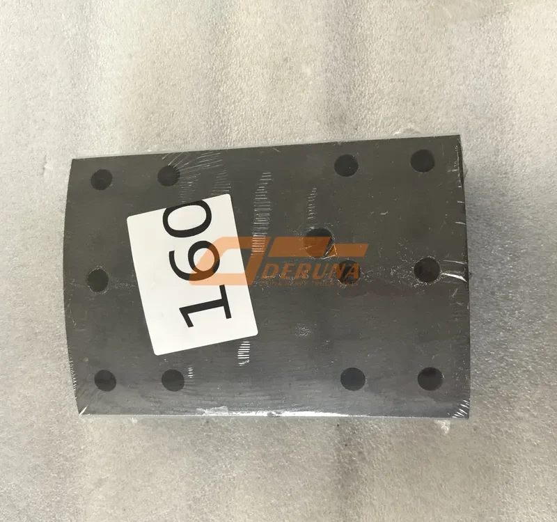 3502407-A6E Brake lining of the middle and rear axle(2) FAW J6