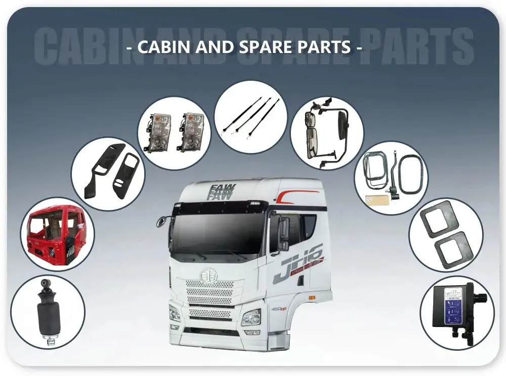 Faw Truck Parts- FAW-JH6-CABIN