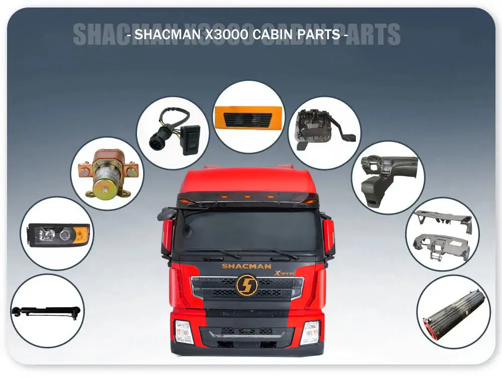 SHACMAN CABIN PARTS- Shacman X3000 Cabin