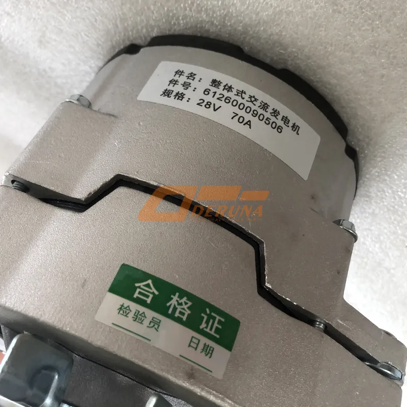 612600090506 Alternator 28V, 70A, Wp10 (8-Way)