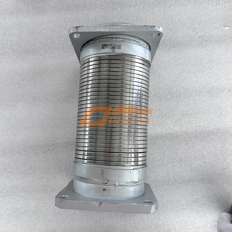 DZ9112540180 Exhaust Ripple D=95 L=280 (Square Flange)