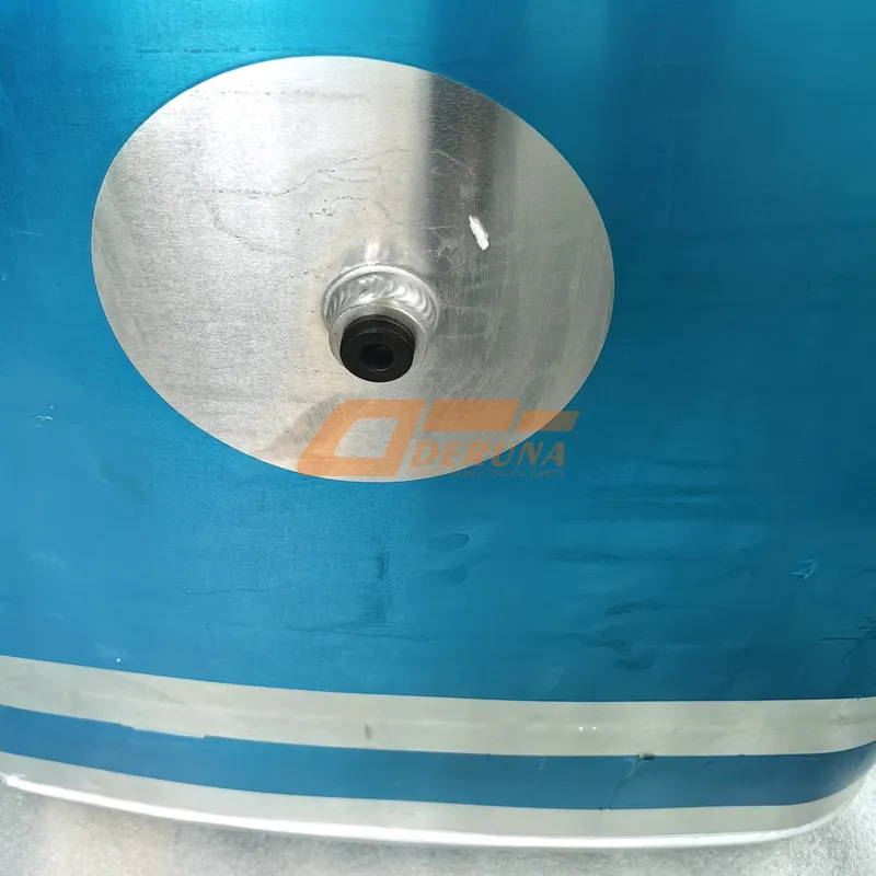 DZ9114552790 400-Liter Square Aluminum Fuel Tank