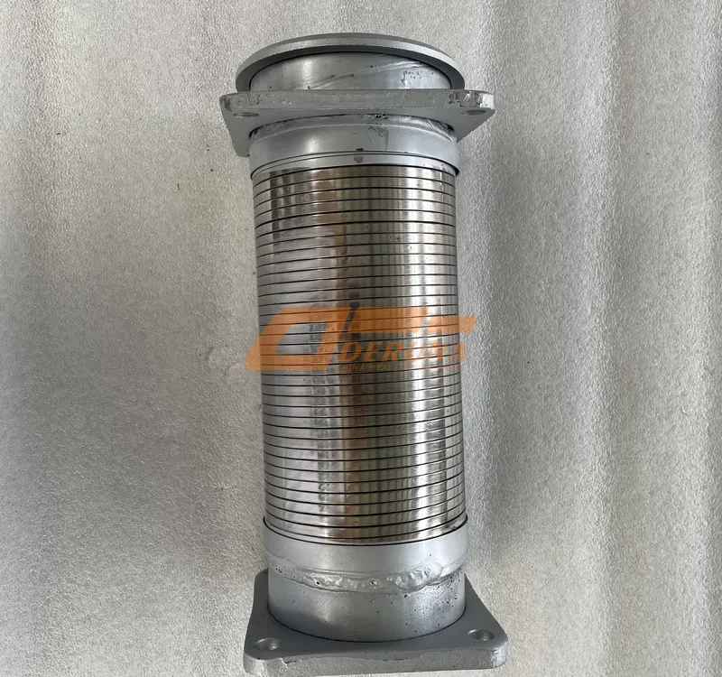 DZ9118540130 Exhaust Bellows D=120 L=330 (Square Flange)