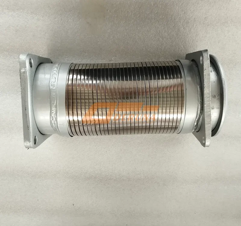 DZ9214540221 Exhaust Bellows D=120 L=270 With Mesh (Square Flange)