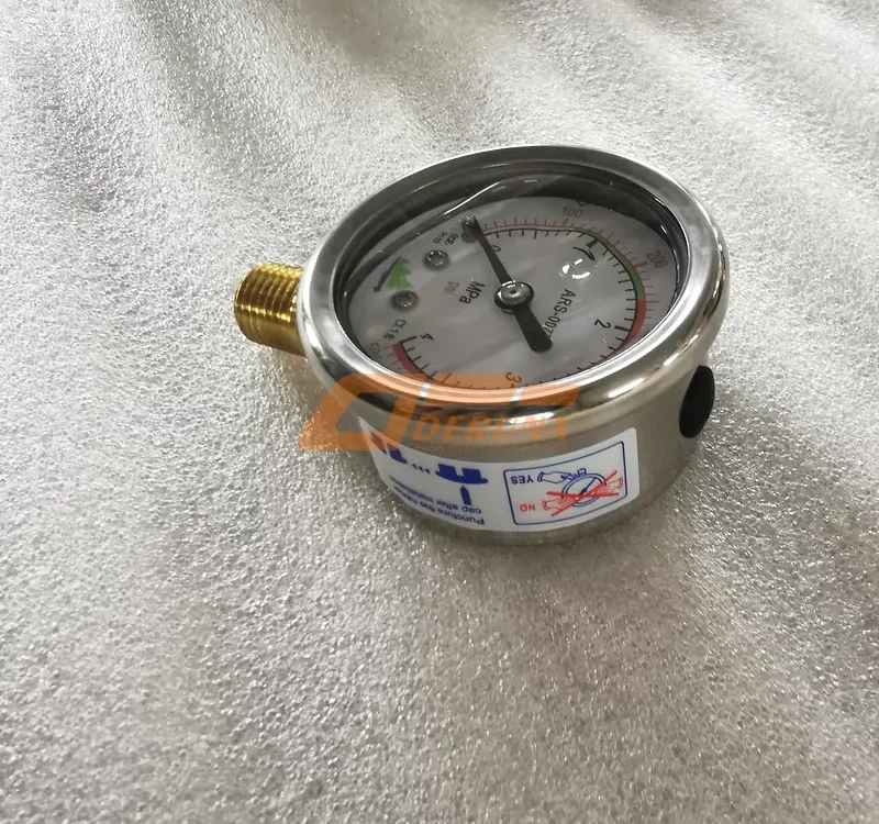 210421974 Pressure Gauge (0-3 Mpa / 0-440 Psi) Back Mounting