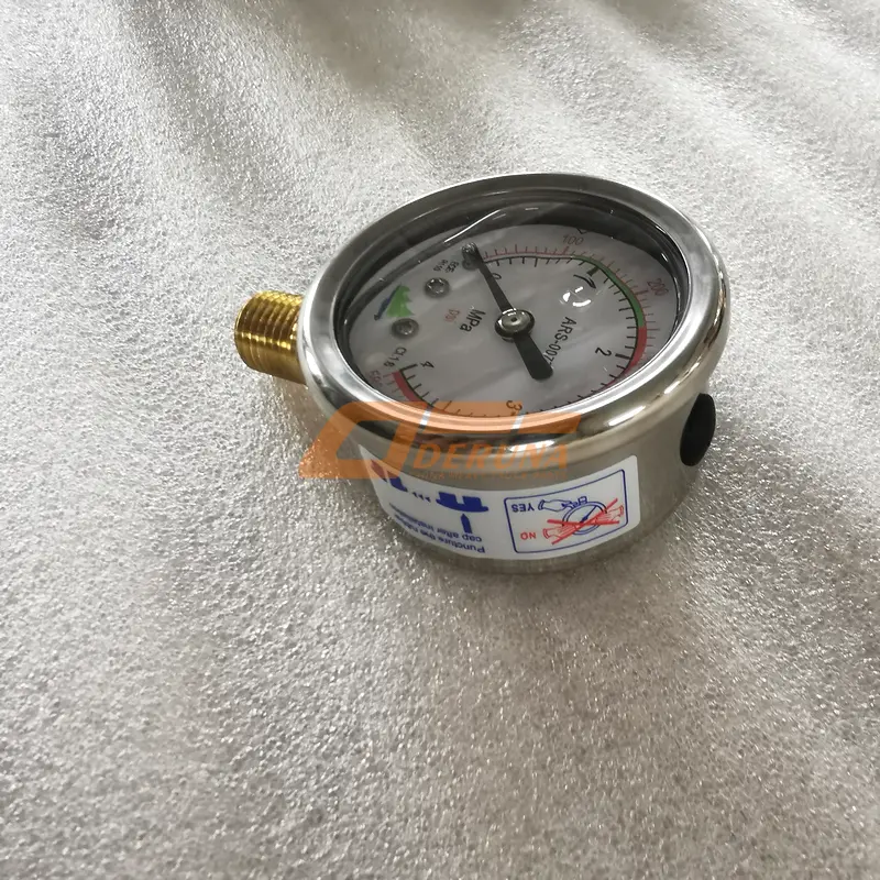 210421974 Pressure Gauge (0-3 Mpa / 0-440 Psi) Back Mounting