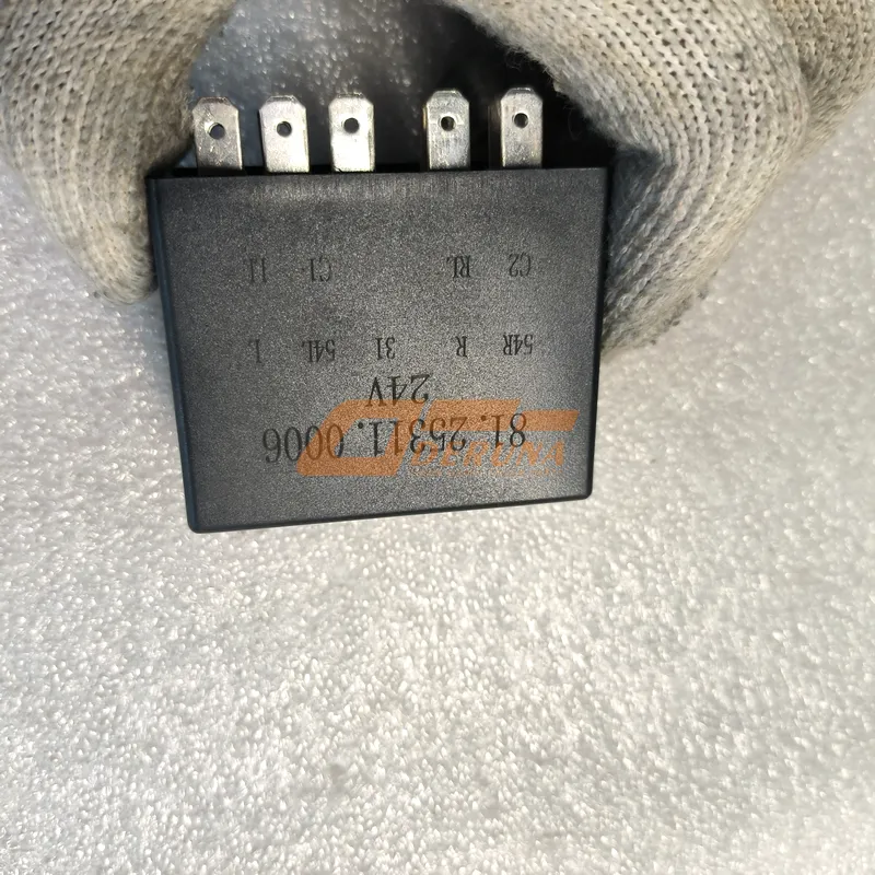 81.25311.0006 Turn Signal Relay 9 Contacts