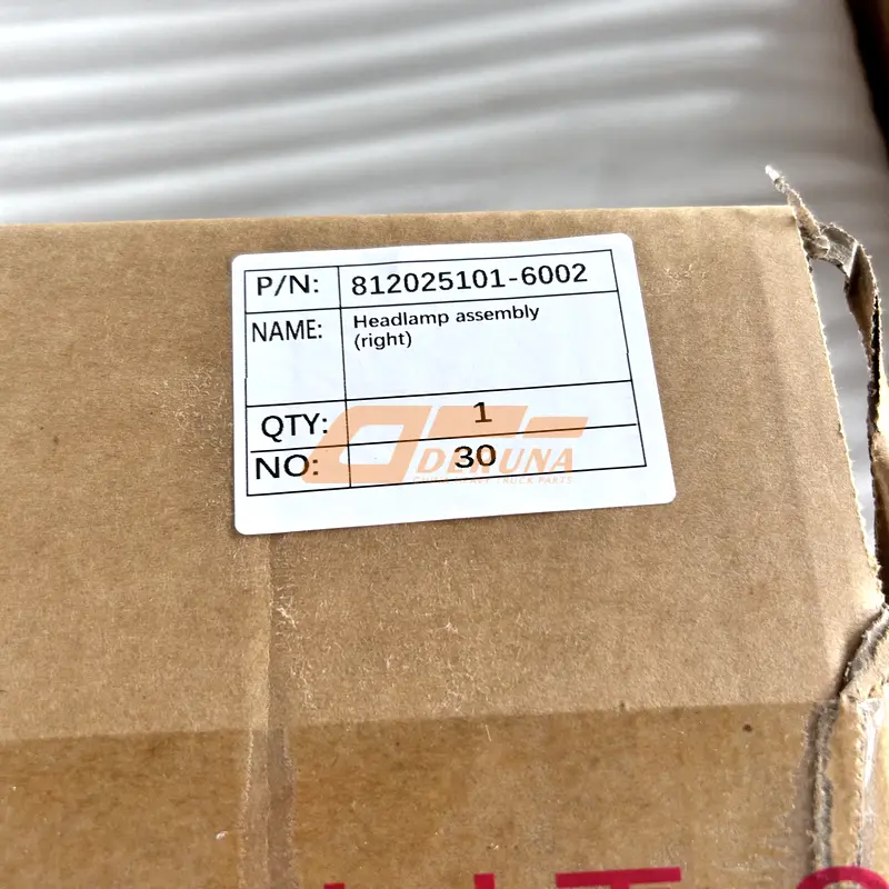 812025101-6002 Headlamp Assembly (Right)