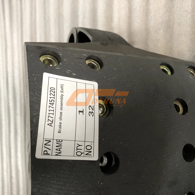AZ7117451220 Brake Shoe Assembly (Left)