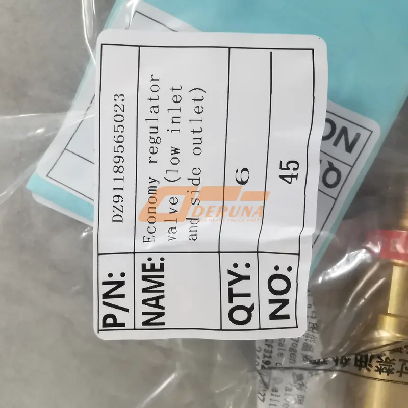 DZ91189565023 Economy Regulator Valve (Low Inlet And Side Outlet)