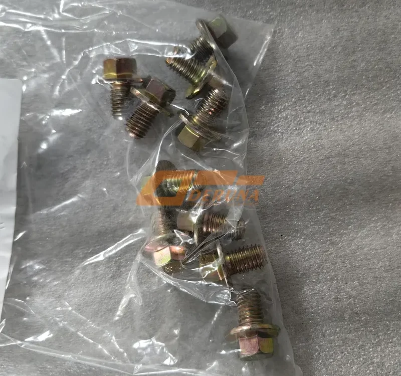 MQ6-02815-8304 Hexagon End Toothed Bolt With Flange M8X12 - 10.9 - Man183A2C