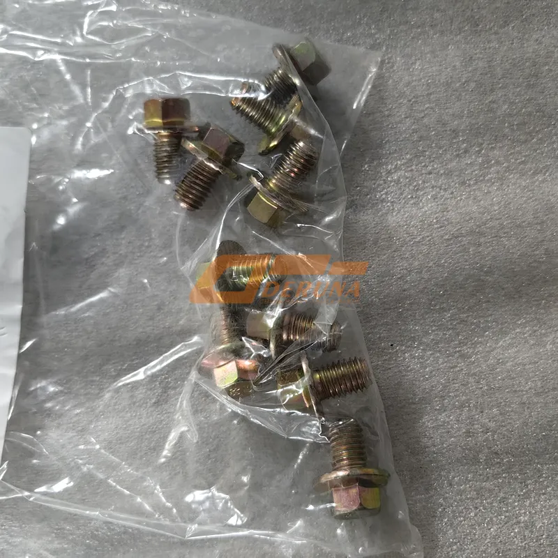 MQ6-02815-8304 Hexagon End Toothed Bolt With Flange M8X12 - 10.9 - Man183A2C