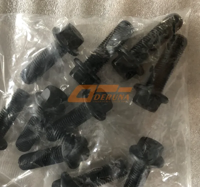MQ6-03219-0016 Hexagon End Toothed Bolt With Flange M12X1.5X38 K Mk 5X10 - 12.9 - Man183 - Phr