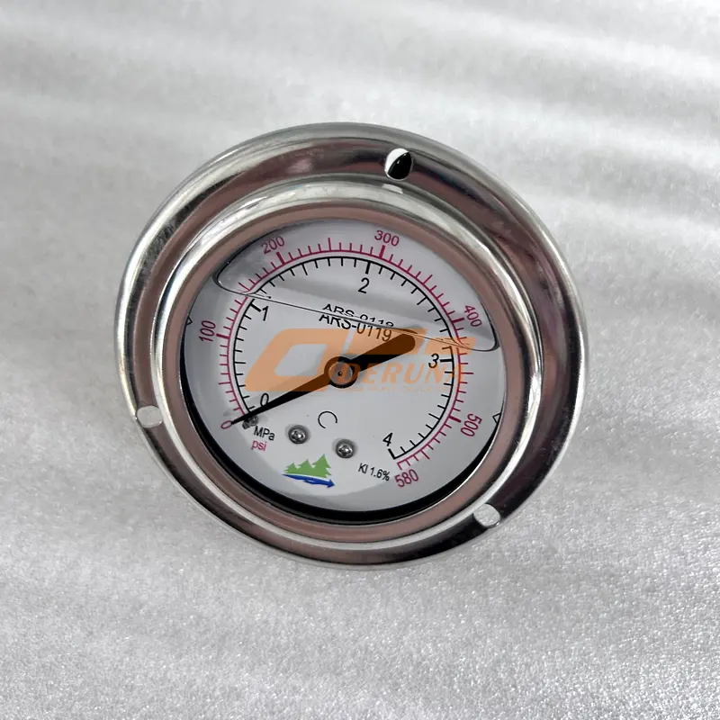 Pressure Gauge (0-200 psi) Stainless Steel Pressure Gauge (0-200 Psi) Stainless Steel