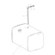 Sitrak 400l Right-Mounted Aluminum Alloy Fuel Tank (675x620 Section/Heated Suction And Return Oil)