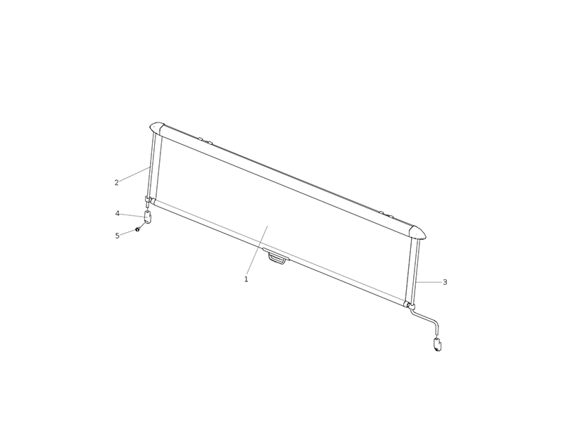 Sitrak Door Sunshades