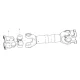 Sitrak Interaxle Drive Shaft (Modified 57144/Xs165 Reinforced/1350)