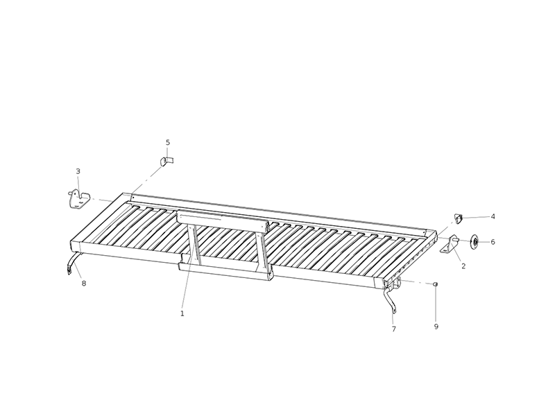 Sitrak Narrow-Body Medium-Length Cab Lower Berth (With Lower Berth Guard)