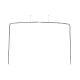 Sitrak Narrow Flat Top Perimeter Curtain Rails