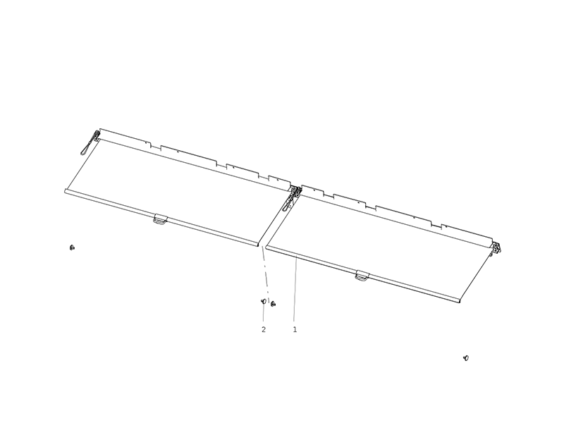 Sitrak Narrow Front Sunshade
