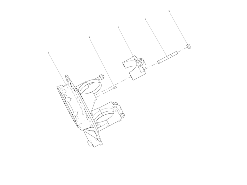 Sitrak Truck Main Reducer Housing Assembly (Rear Axle) (Wuqiao Lean)