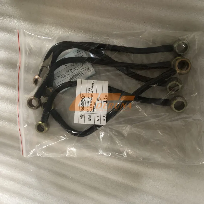 VG1540089097 Lubricating Oil Return Pipe Assembly