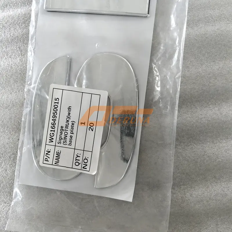 WG1664952002 Signage (Sinotruk)(With Base Plate)