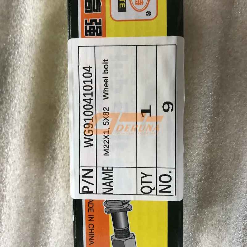 WG9100410104 M22X1, 5X82 Wheel Bolt