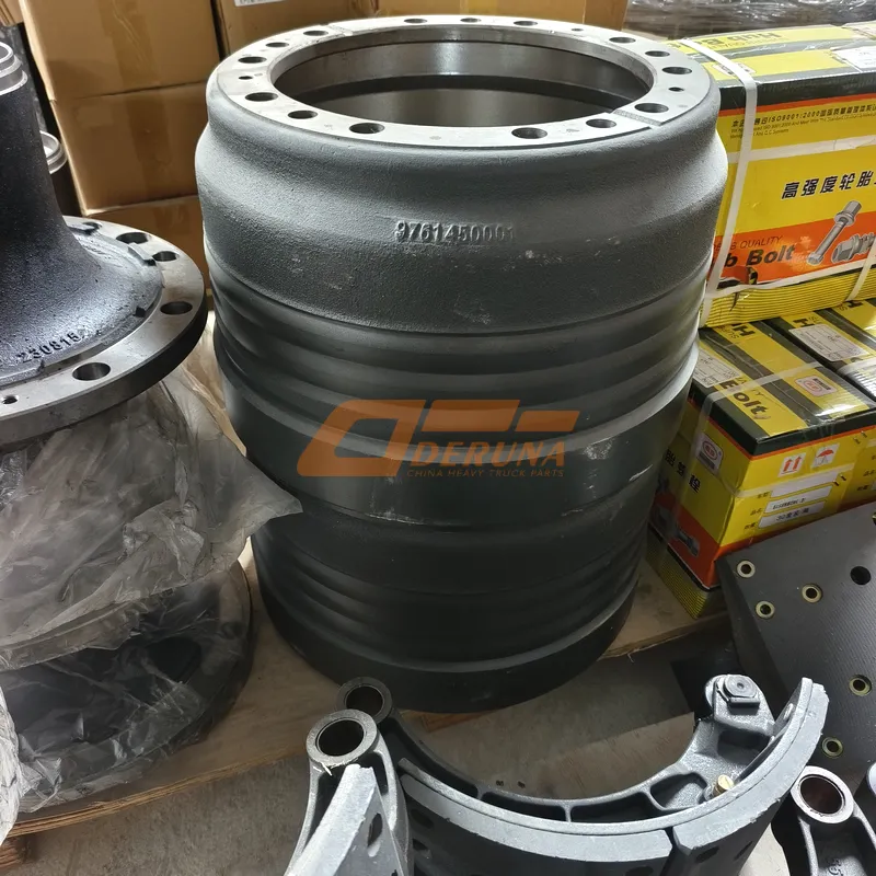 WG9761450001 4 Rear Brake Drum And Hub Belt Bolt Assembly