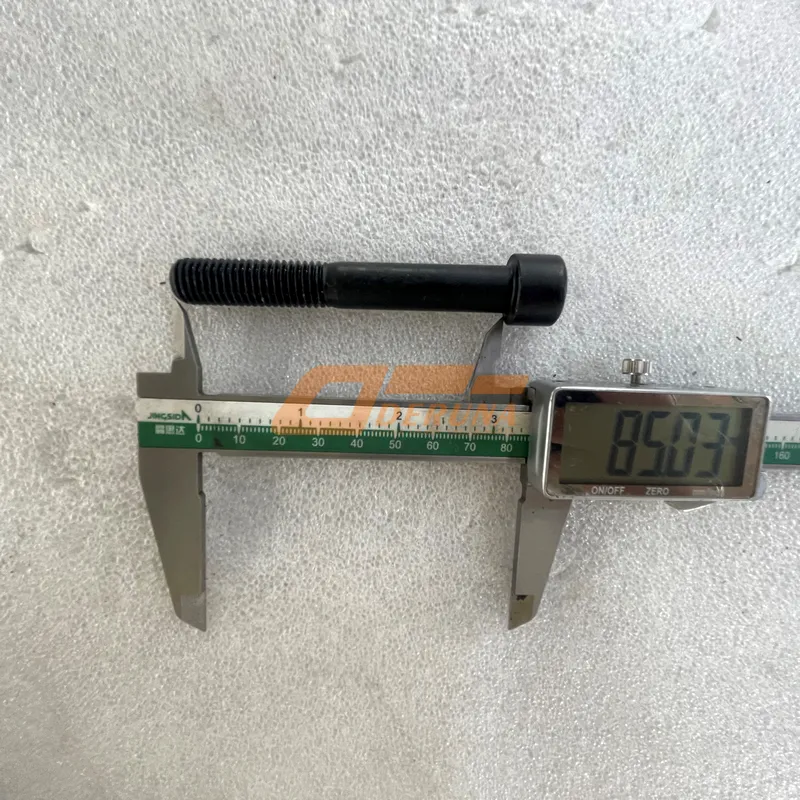 Q218B1285 Rear Leaf Spring Upper Pad Bolt With Bushing M12 L=85