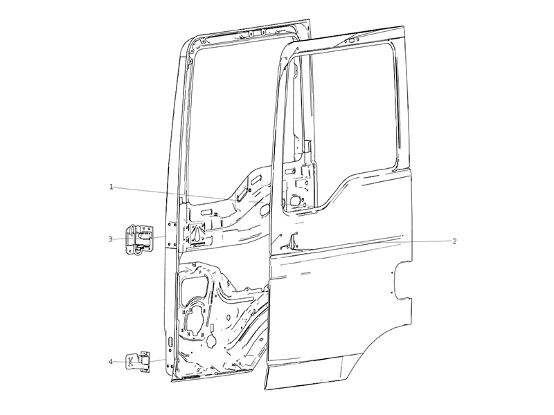 Sitrak Door Assembly