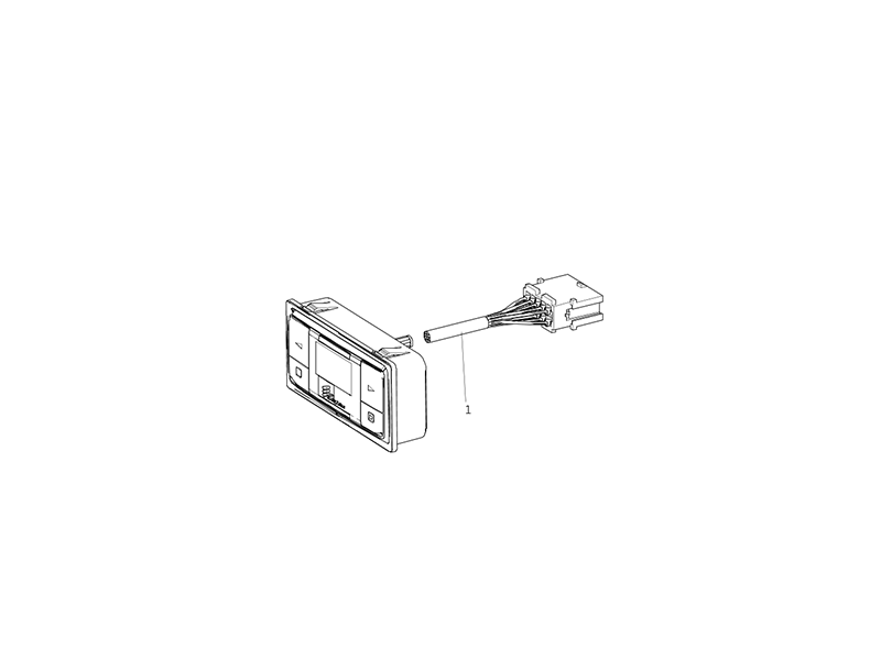 Sitrak Fuel Heater Electrical Unit (Ebeh/6500/New Controller/4kw + With Plateau Kit)