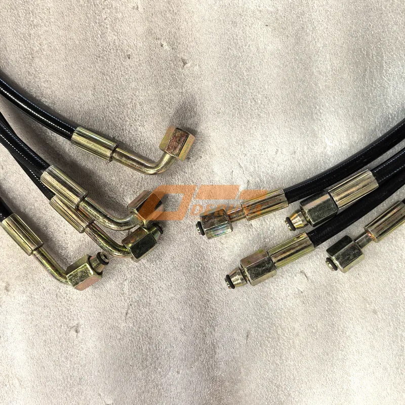 WG9719820006 Cab Lift Hose L=1060 Single Braided Hose