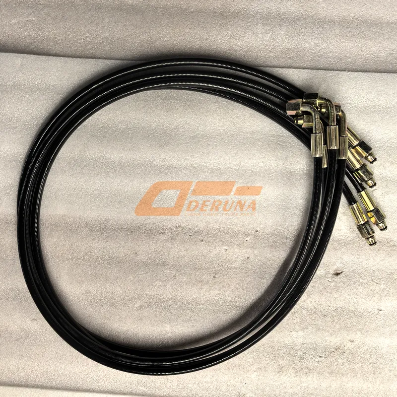 WG9719820006 Cab Lift Hose L=1060 Single Braided Hose