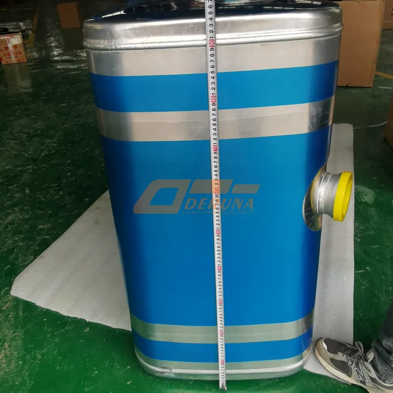 WG9725550300 300 Liter Square Aluminum Fuel Tank