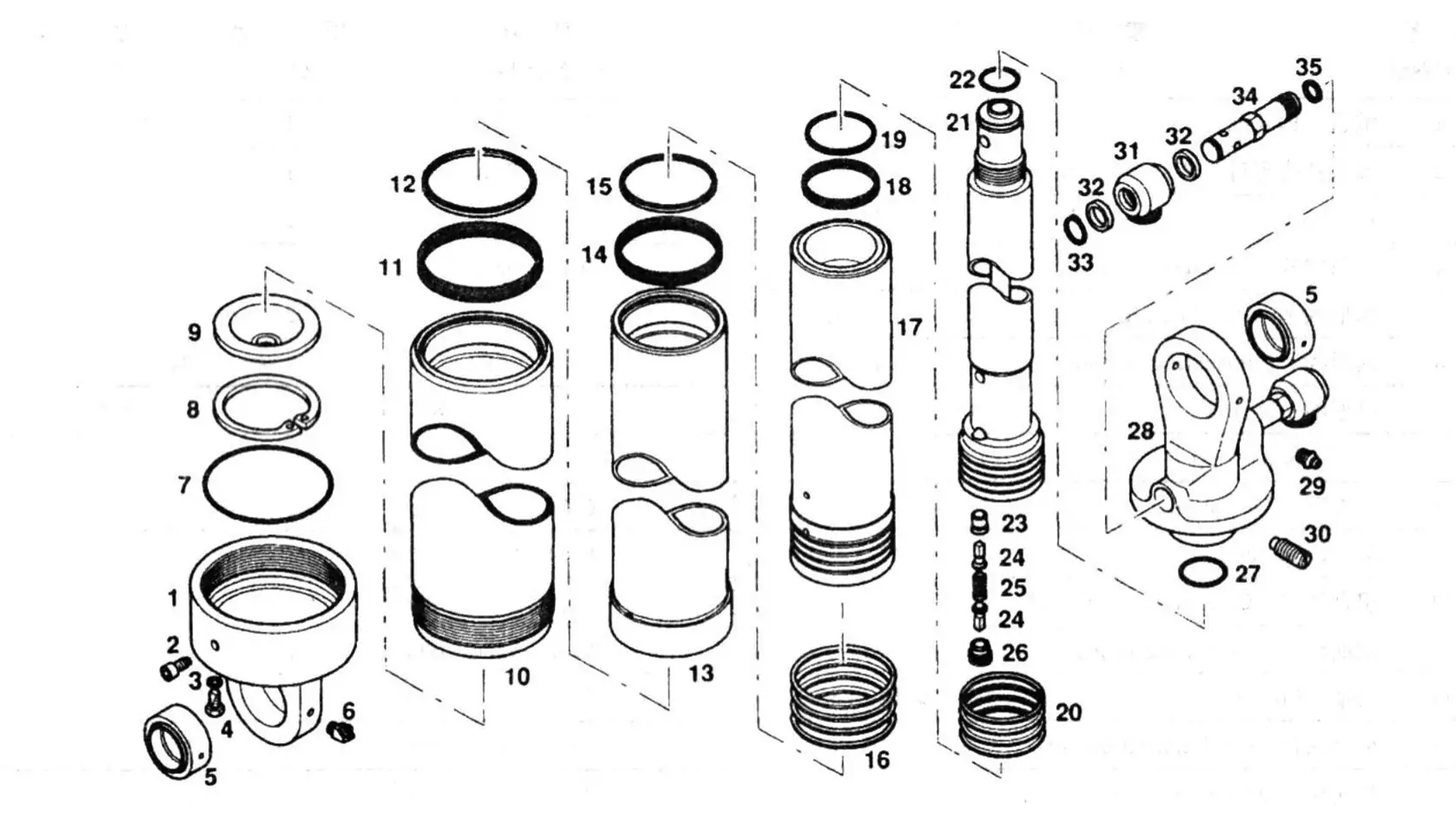 BEIBEN Truck Hydraulic System-Meiller Hydraulic system Apply in mine area