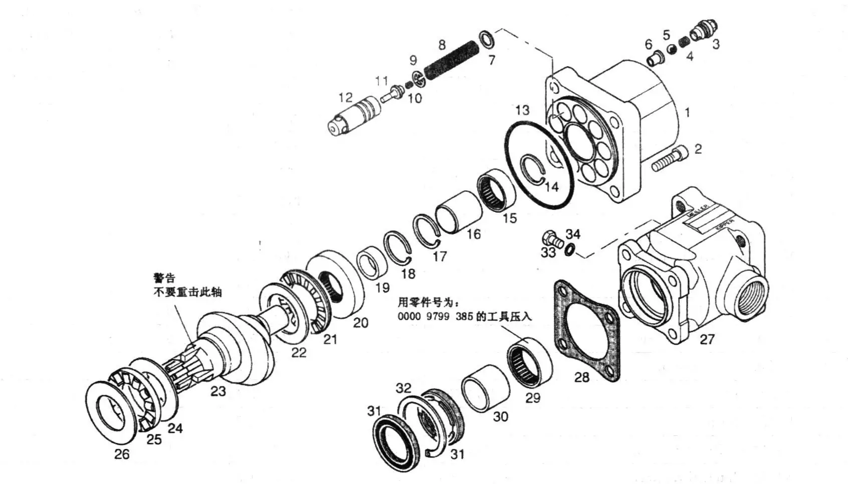 BEIBEN Truck Hydraulic System