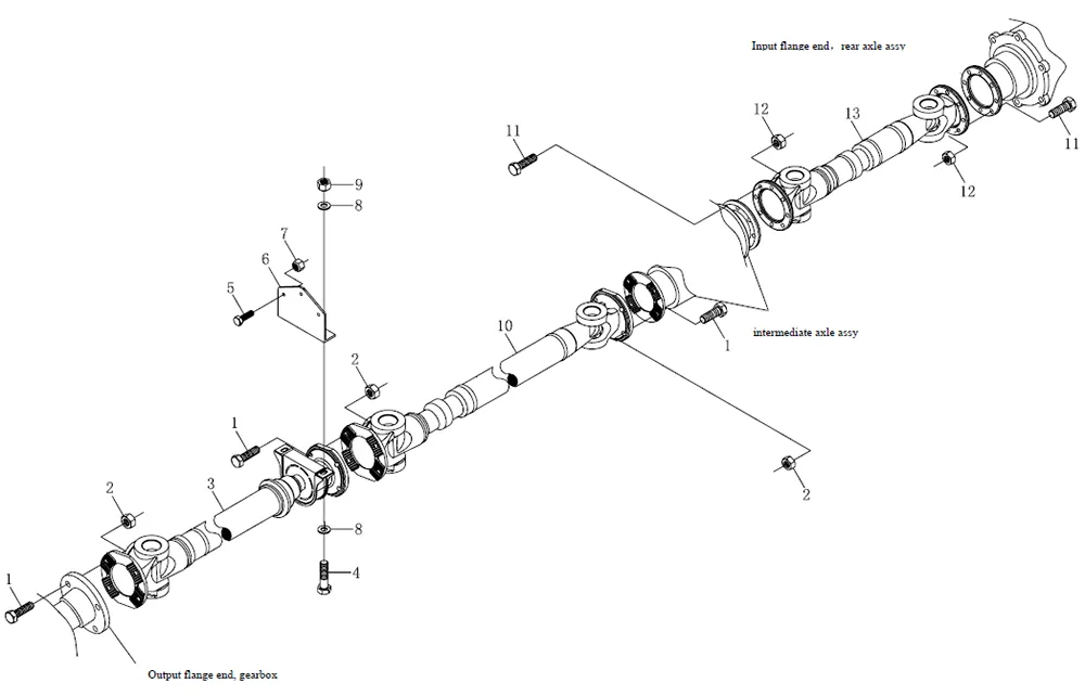 Foton Truck Drive Shafts​