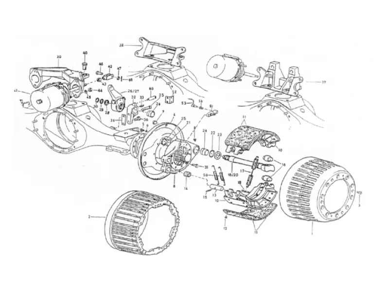 Foton Truck Rear Axle-image