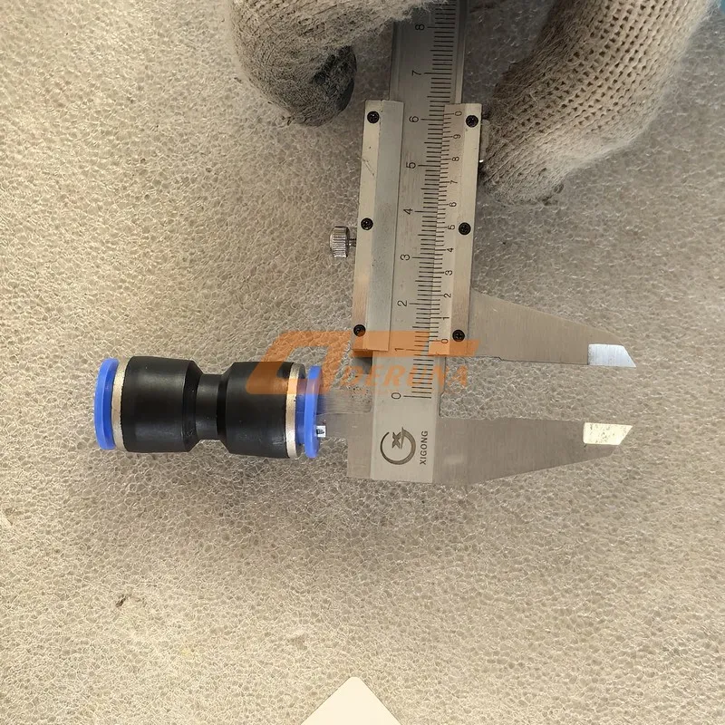 PU12 Air Pipe Straight Connector D=12